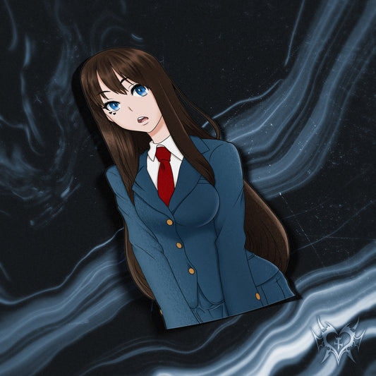 anime sticker of saki yoshida from emergence 177013