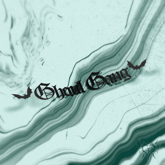 Ghoul Gang Decal - Just Black