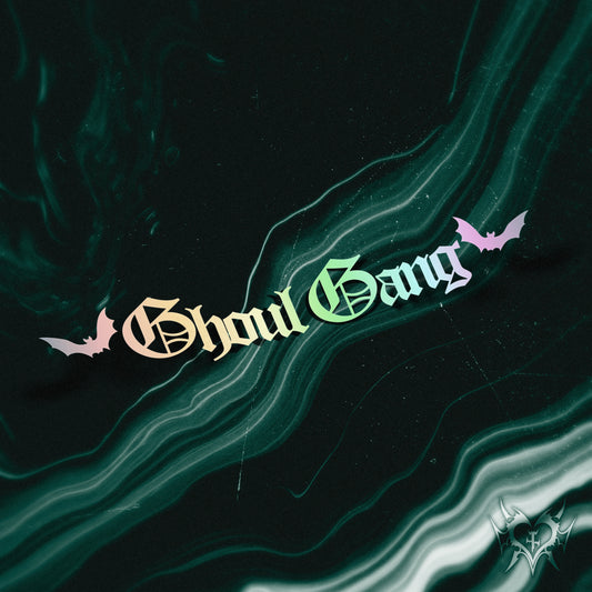 ghoul gang decal holographic
