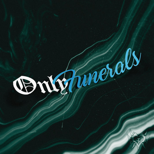 only funerals decal parody blue