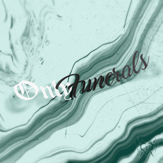 only funerals decal parody black