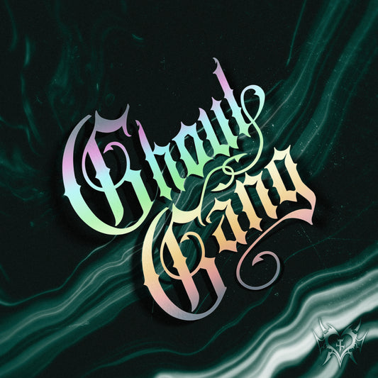 fancy ghoul gang decal holographic rainbow