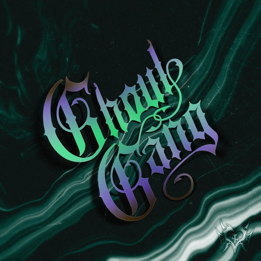 fancy ghoul gang decal holographic green
