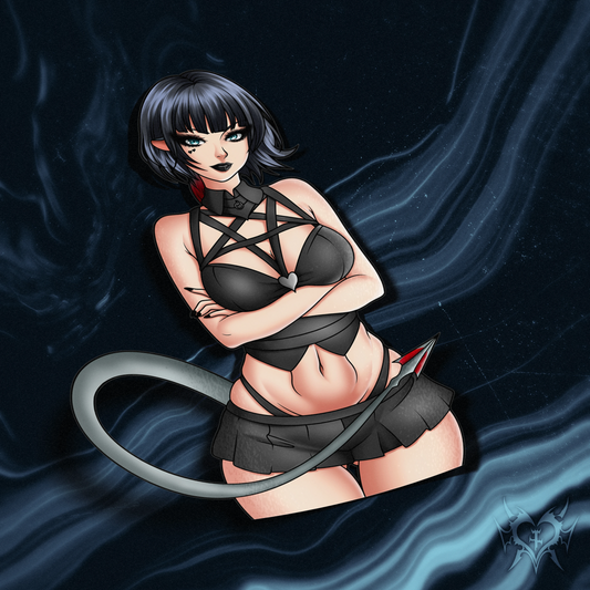 Goth Jane Doe Sticker