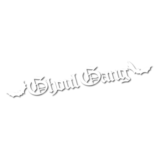 Ghoul Gang Decal - Bright White