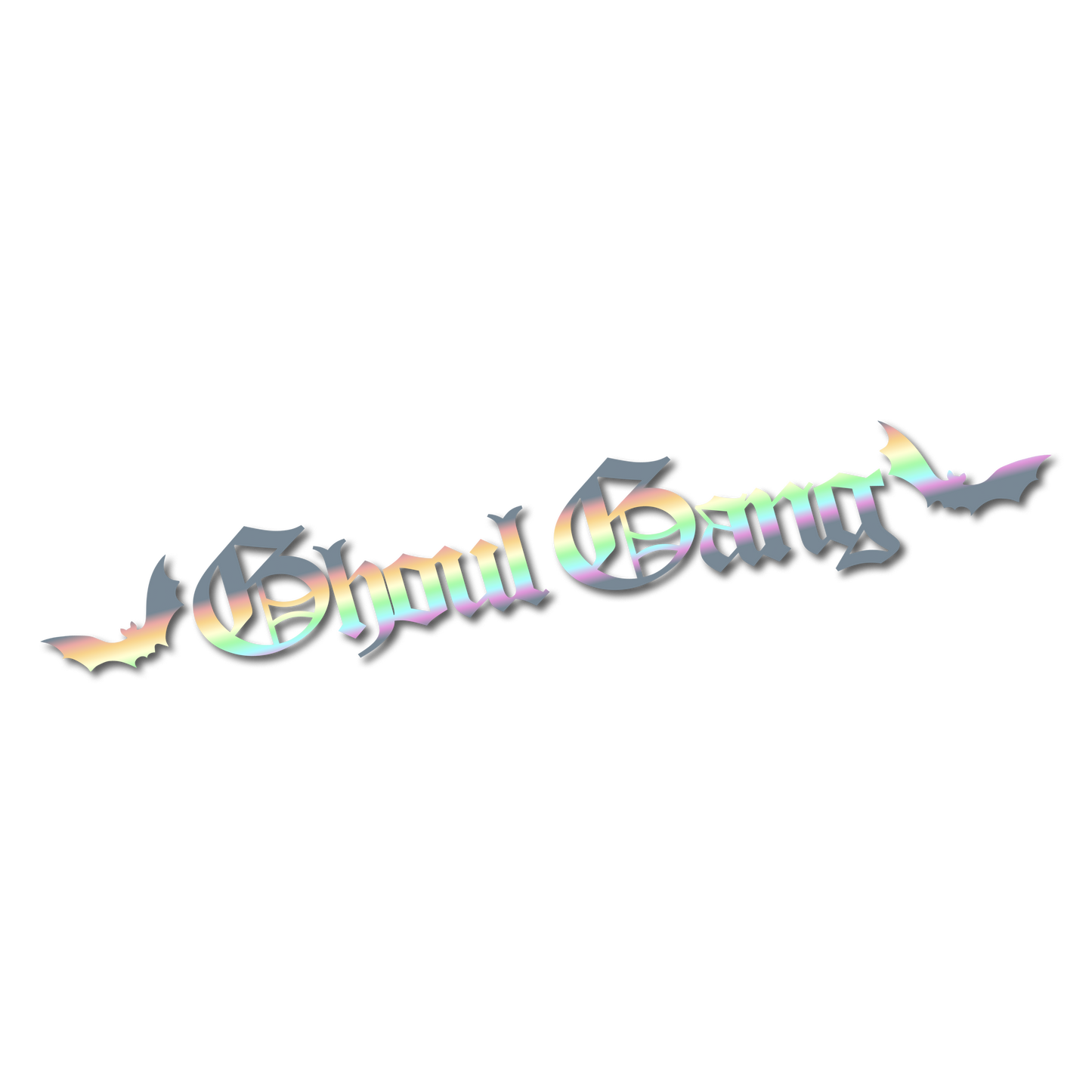 Ghoul Gang Decal - Silver Holo