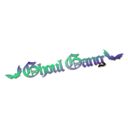 Ghoul Gang Decal - Lily Green Holo