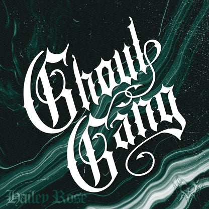 Fancy Ghoul Gang Decal - Bright White