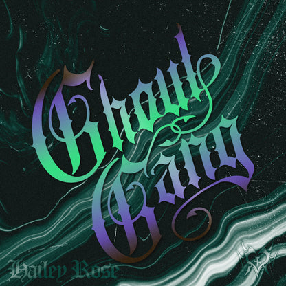 Fancy Ghoul Gang Decal - Lily Green Holo