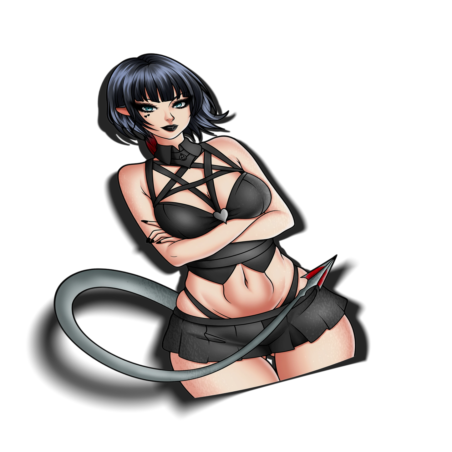 Goth Jane Doe Sticker