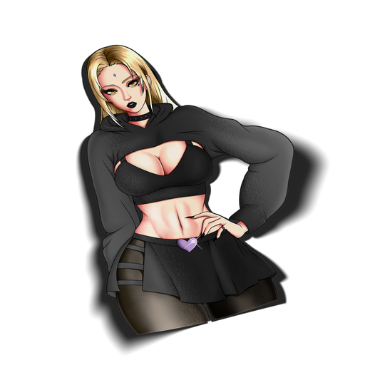 Goth Tsunade Sticker