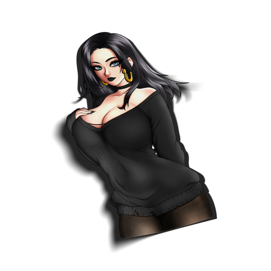 Goth Boa Hancock Sticker